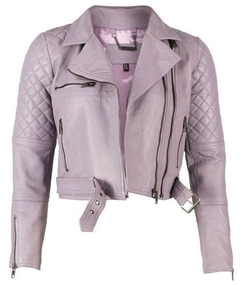 women's lavender jacket.